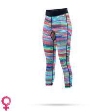 Mystic Dazzled Womens Lycra Pantaloni - Arcobaleno