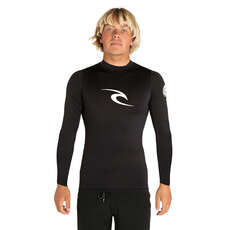 Rip Curl Corpo Langarm Uv Rash Guard - Schwarz Rip Curl Corpo Langarm Uv Rash Guard - Schwarz