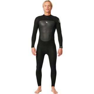 Rip Curl Omega 3/2 Mm Blindstich-Neoprenanzug – Schwarz