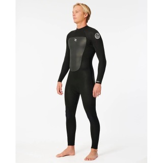 Rip Curl Omega 3/2 Mm Blindstich-Neoprenanzug – Schwarz
