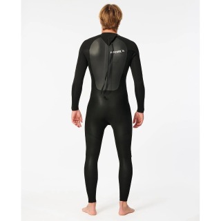 Rip Curl Omega 3/2 Mm Blindstich-Neoprenanzug – Schwarz
