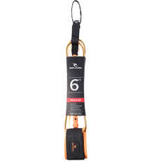 Rip Curl Regular 6Ft X 7Mm Surfboard Leash - Naranja - Blexl1