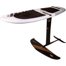 Hyperlite Flyweight Pro Wakefoil Board & Shadow Carbon Foil Kit Paket