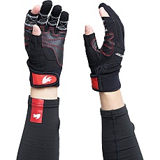 Rooster Pro Race 2 Langfinger-Segelhandschuhe 2026 - Schwarz
