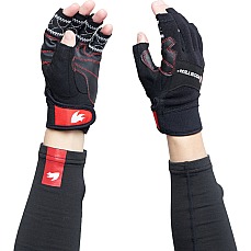 Rooster Pro Race 5 Segelhandschuhe Mit Kurzen Fingern 2026 - Schwarz