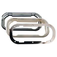 Rutgerson Inner Frame Portlight - Öffnung - Chrom 700 X 191Mm