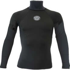 Rash Vest Polypro Manica Lunga Alder Spirit - Nero Wabspal