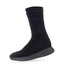 Sealskinz Wasserdichter Strickschuh Kalb Mittellang - Schwarz