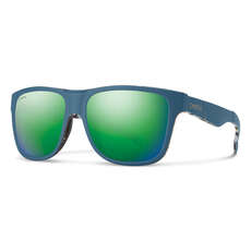 Smith Lowdown Xl Polarized Sonnenbrille - Blau Mehrfarbig / Grün Chromapop