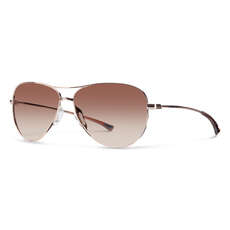 Smith Langley Sonnenbrille - Rotgold / Brown Shaded Lens