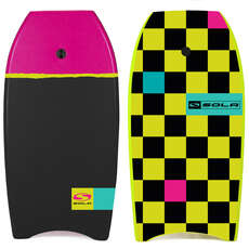 Sola Revolver 37" Eps Pro Bodyboard Mit Hoher Dichte - Pink & Schwarz