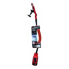 Sola Coiled Bodyboard Handgelenk Leine - Rot