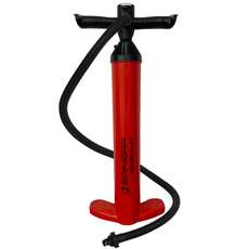 Spinera Big Volume Double Action Sup Pumpe C/w Gauge  - Rot