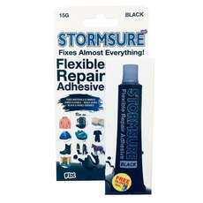 Stormsure Pegamento Para Traje De Neopreno, Impermeables, Vadeadores, Botas Y Calzado 15 G - Negro