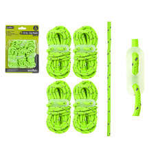 Summit Hi-Vis Guy Ropes - 4Er Pack