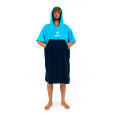 Surflogic Poncho / Wickelgewand - Cyan / Navy - 59803