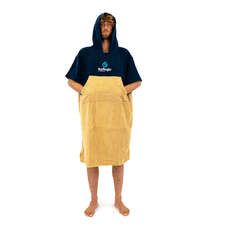 Surflogic Poncho / Wickelgewand - Navy / Beige - 59803