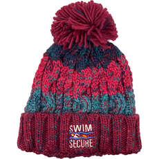 Swim Secure Bommelmütze Mit Fleecefutter - Winter Berries