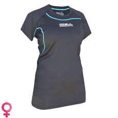 Gul Womens Code Zero Kurzen Ärmeln T-Shirt - Schwarz