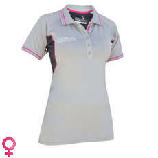 Gul Womens Code Zero-Polo-Hemd - Grau / Schwarz