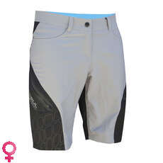 Gul Womens Code Zero Quick Dry Sailing Shorts - Grau / Schwarz