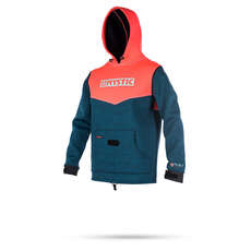 Mystic Donna Tensione Neoprene Kitesurf Hoody - Corallo