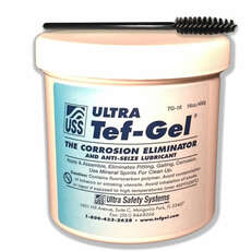 Uss Ultra Tef-Gel – Korrosionsschutzgel – 450 G Dose & 5 X Bürsten