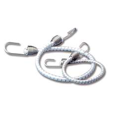 Bainbridge Shock Cord & Edelstahl Haken - 6Mm X 30Mm - Packung Mit 10