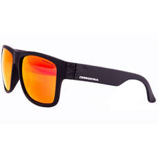 Triggernaut Harper Sonnenbrille - Rabenschwarz / Revorot