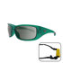 Triggernaut Dusk Watersports Sonnenbrille - Crystal / Ocean Green