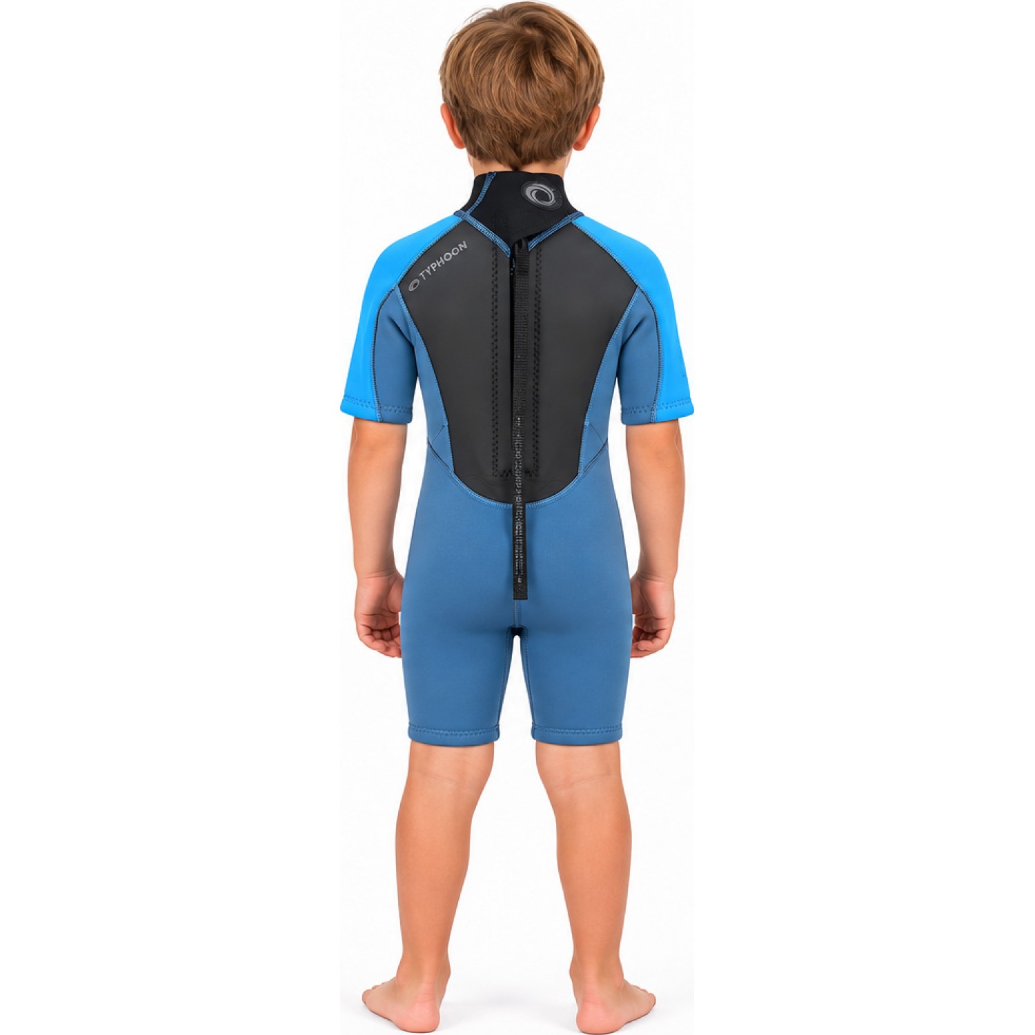 Typhoon Swarm3 Kleinkinder 3 / 2Mm Shorty Neoprenanzug - Blue Steel / Blue 250996