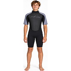 Typhoon Swarm3 Boys 3 / 2Mm Shorty Neoprenanzug - Schwarz / Graphit 250991