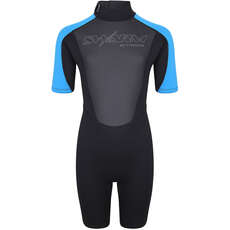 Traje De Neopreno Corto Typhoon Swarm3 Boys 3 / 2Mm - Negro / Azul 250992