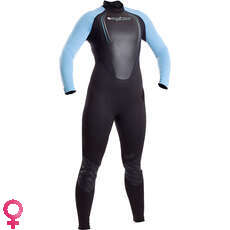 Typhoon Swarm Womens 3Mm Backzip Fullsuit Neoprenanzug - Blau 471050
