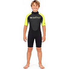 Typhoon Swarm Boys 3Mm Shorty Neoprenanzug - Flame Yellow - 471251