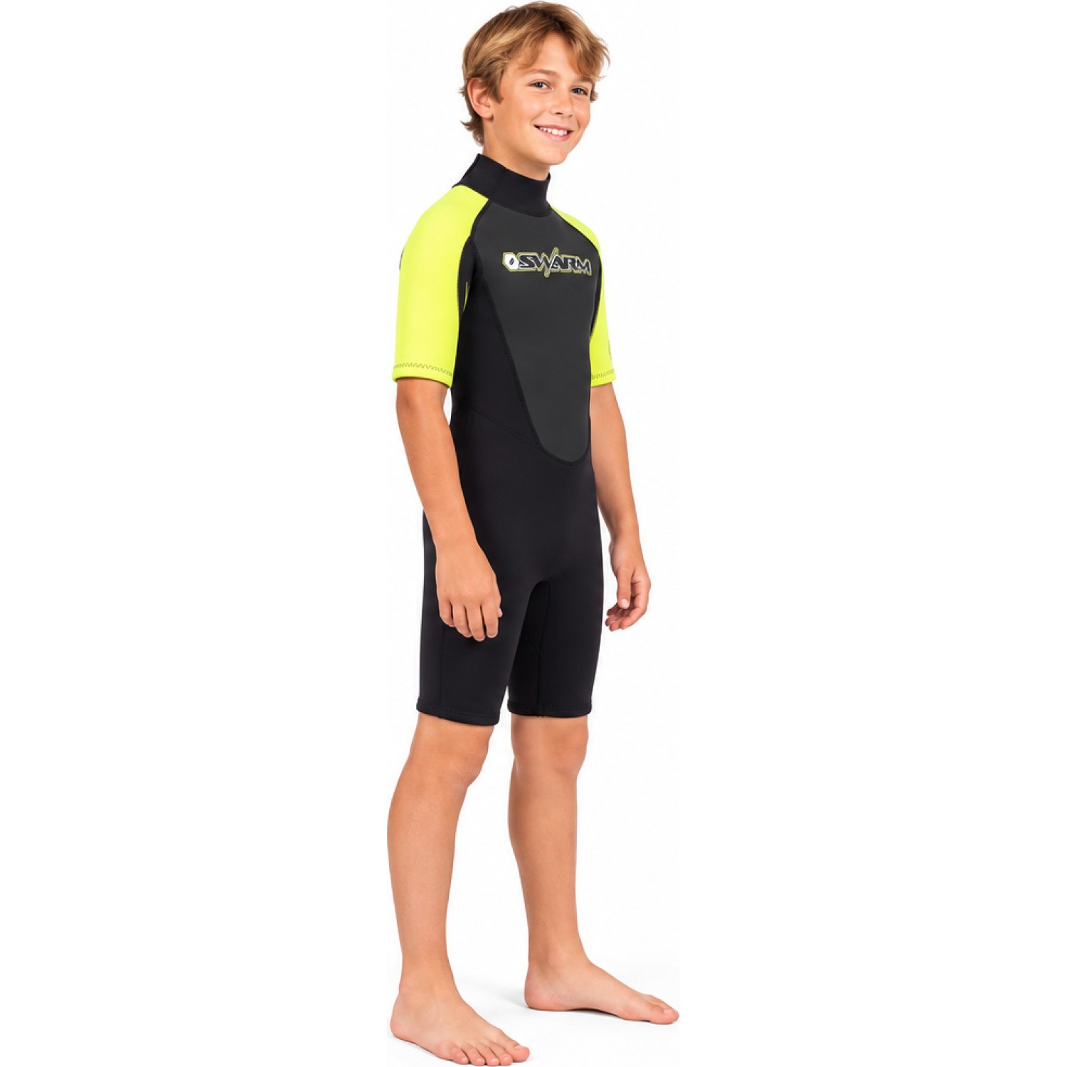 Typhoon Swarm Boys 3Mm Shorty Neoprenanzug - Flame Yellow - 471251