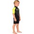 Taifunschwarm Kleinkinder 3Mm Shorty Neoprenanzug - Flammengelb - 471351
