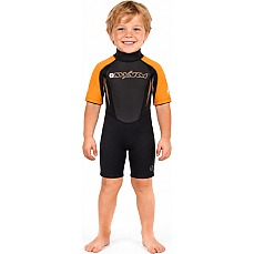 Taifunschwarm Kleinkinder 3Mm Shorty Neoprenanzug - Burnt Orange - 471350