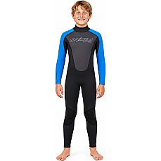 Typhoon Swarm3 Boys 3 / 2Mm Fullsuit Neoprenanzug - Schwarz / Blau 250989