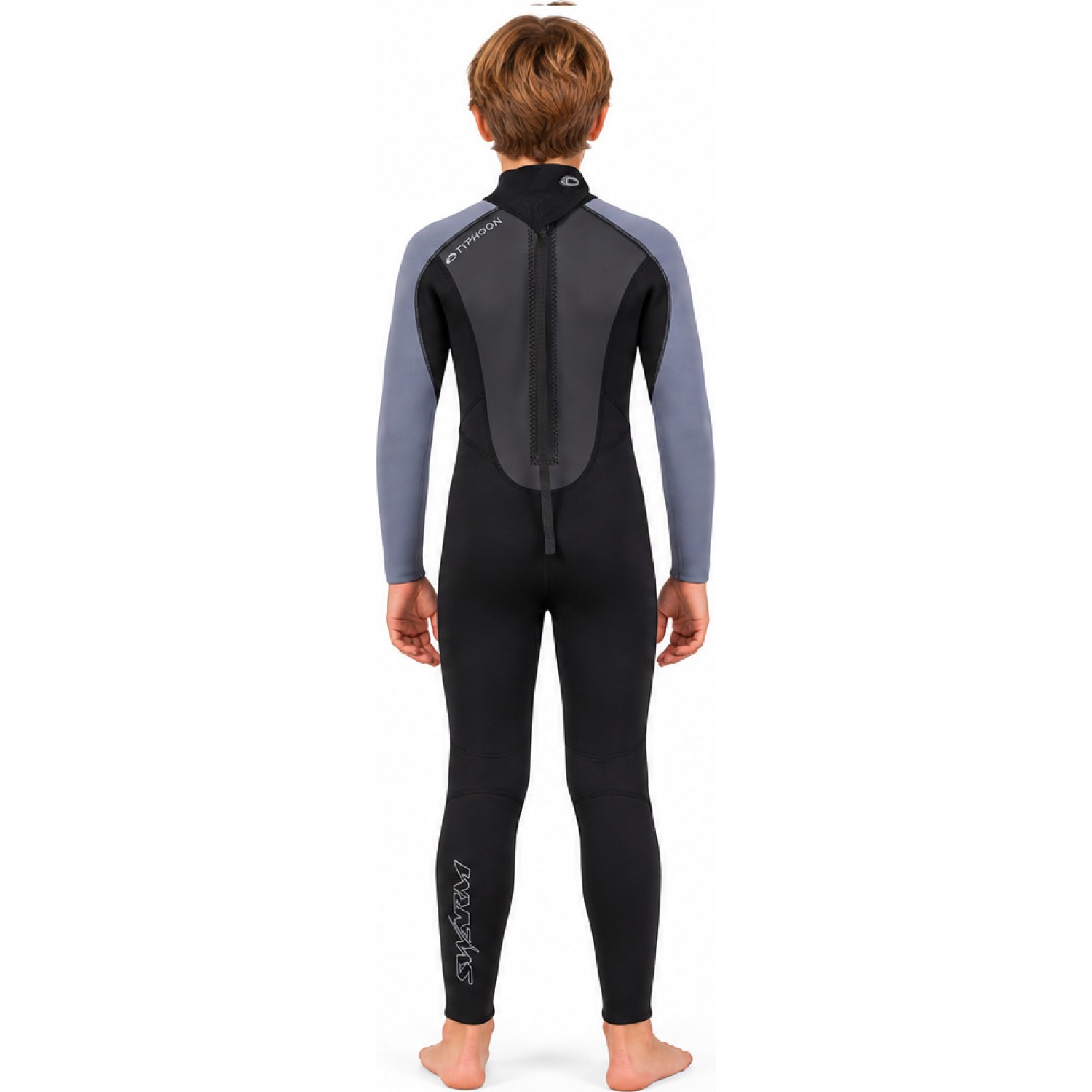 Typhoon Swarm3 Boys 3 / 2Mm Fullsuit Neoprenanzug - Schwarz / Graphit 250988