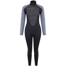 Traje De Neopreno Typhoon Swarm3 3 / 2Mm Backzip  Para Mujer - Negro / Grafito 250984