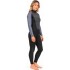Typhoon Womens Swarm3 3 / 2Mm Backzip Neoprenanzug - Schwarz / Graphit 250984