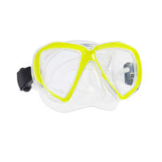 Typhoon Eon Hd Máscara De Buceo / Snorkel De Silicona - Amarillo