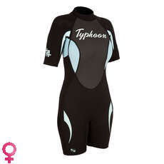 Typhoon XTS Pulse Womens 3/2mm Shorty Wetsuit 2014 - Blue