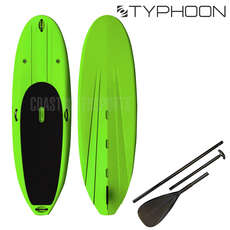 Typhoon Surfer 9'9 "sup Paddle Board & Paddle - Grün Typhoon Surfer 9'9 "sup Paddle Board & Paddle - Grün