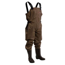 Gul 210 Denier Nylon Bootfoot Chest Waders - Olive Militar
