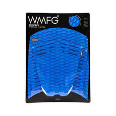 Wmfg Kiteboard Traction Pad - Classic Six Pack Pad Completo - Azul / Blanco
