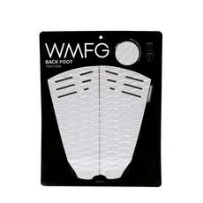 Wmfg Kiteboard Traction Pad - Almohadilla Para El Pie Trasera Clásica - Blanco / Negro