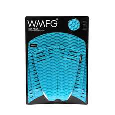 Wmfg Kiteboard Traction Pad - Classic Six Pack Full Pad - Verde Azulado