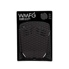 Wmfg Kiteboard Traction Pad - Stubby Six Pack Pad Completo - Negro / Blanco